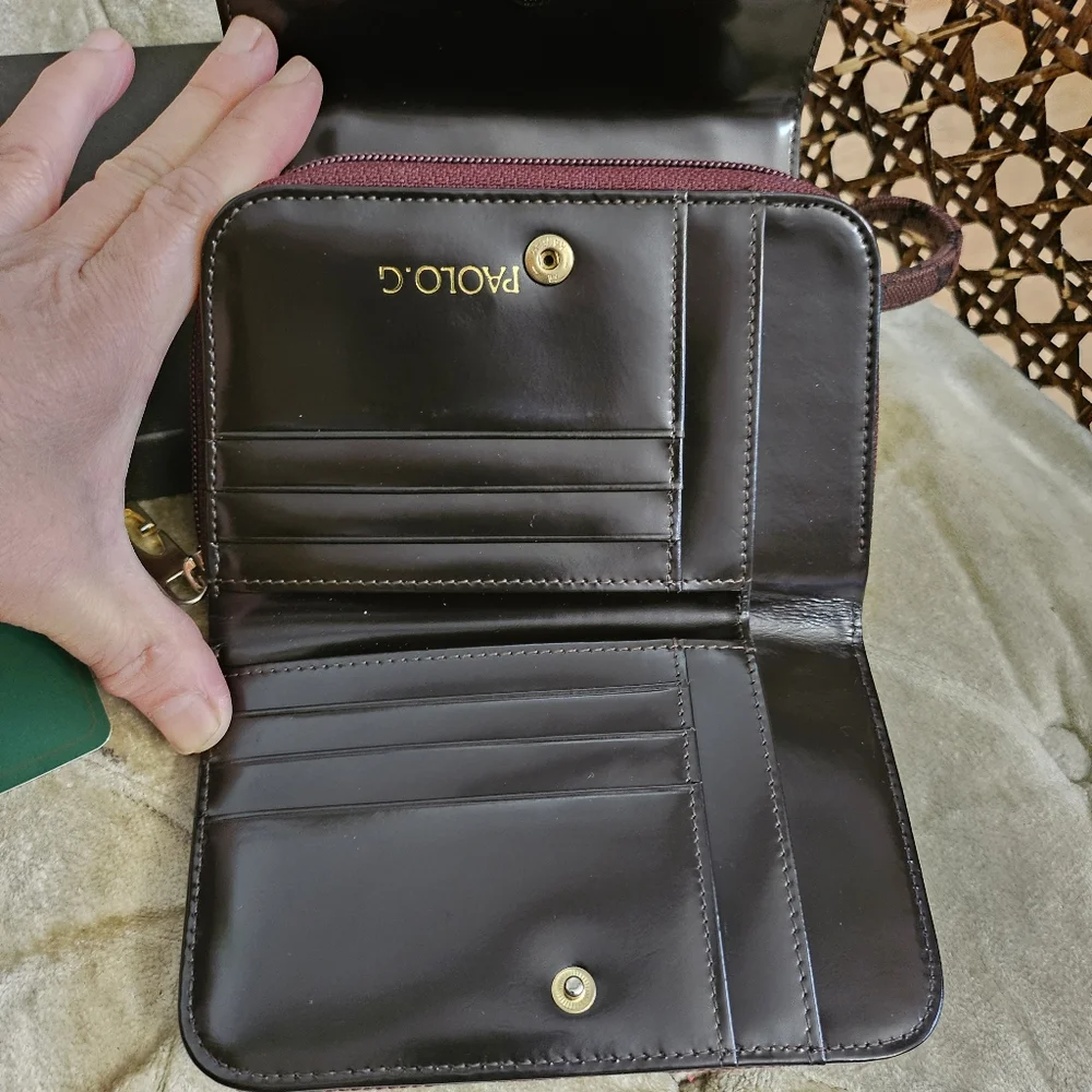 Italian Brand PAOLO GUCCI Kelly Style Mini Shoulder /crossbody Bag - Picture 5 of 5